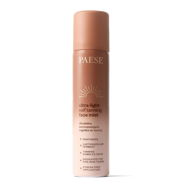 Paese Ultralekka Samoopalająca Mgiełka do Twarzy 75ml