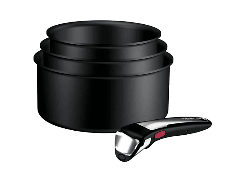 Zestaw rondli TEFAL P0079002 Czarny