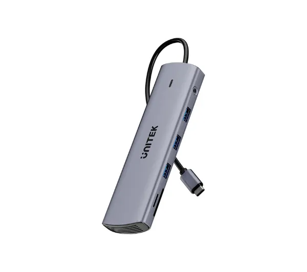 Unitek D1113BGY01 USB-C 11w1 Szary
