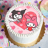 Tort Kuromi i My Melody z dostawą e-torty