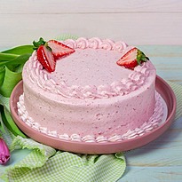 Tort śmietankowo-truskawkowy z dostawą e-torty