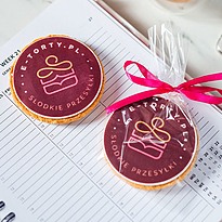 Ciastka z logo z dostawą e-torty
