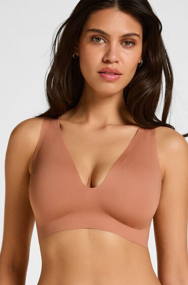 Hunkemöller Super Comfort Biustonosz Brązowy