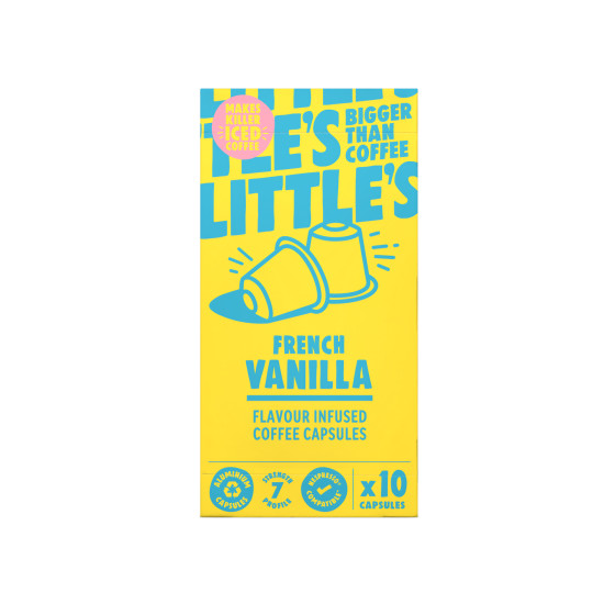 Little's French Vanilla kawa smakowa w kapsułkach do ekspresu kompatybilnego z Nespresso®, 10 szt.