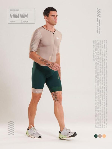 ZEROD Strój triathlonowy męski RACER TT SUIT terra nova