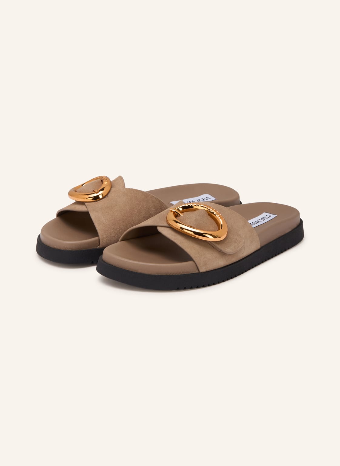 Steve Madden Klapki Mistify beige