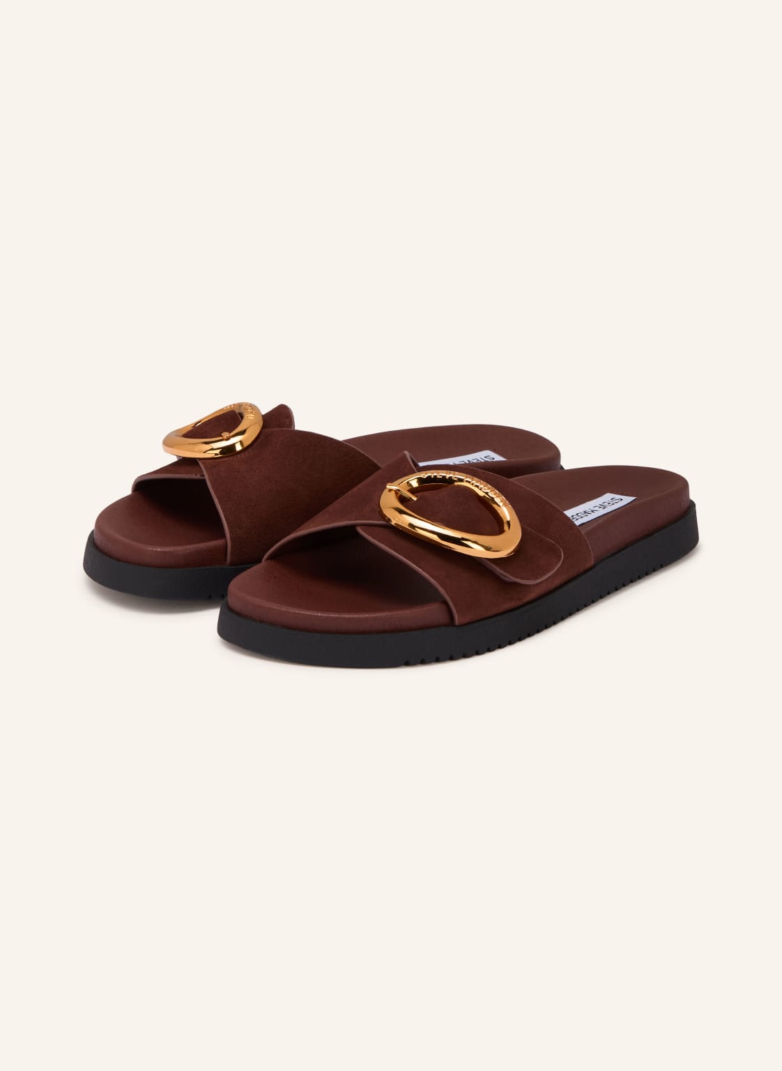Steve Madden Klapki Mistify braun