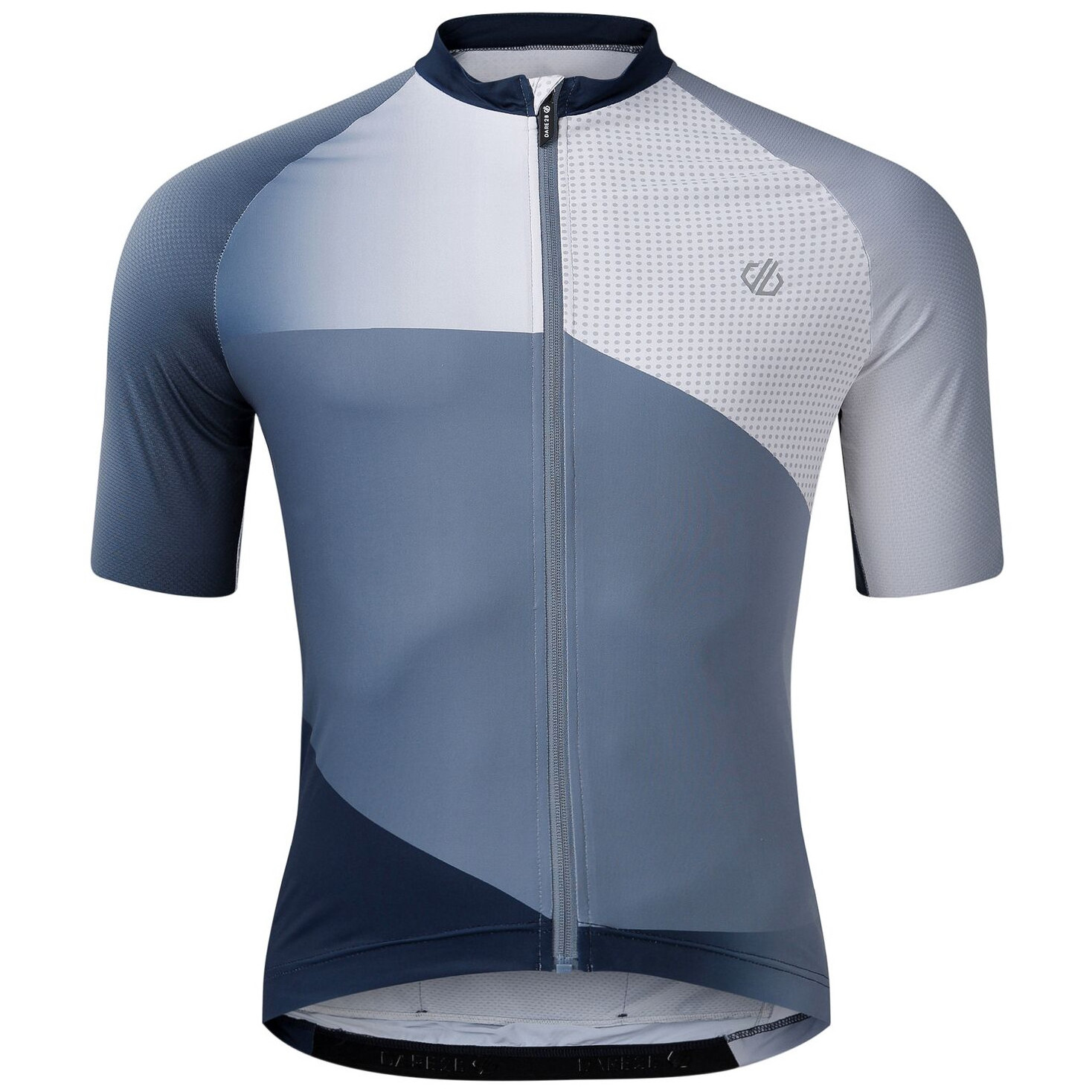 Męska koszulka kolarska Dare 2b Lightning Short Sleeve Printed Jersey Rozmiar: XS / Kolor: szary