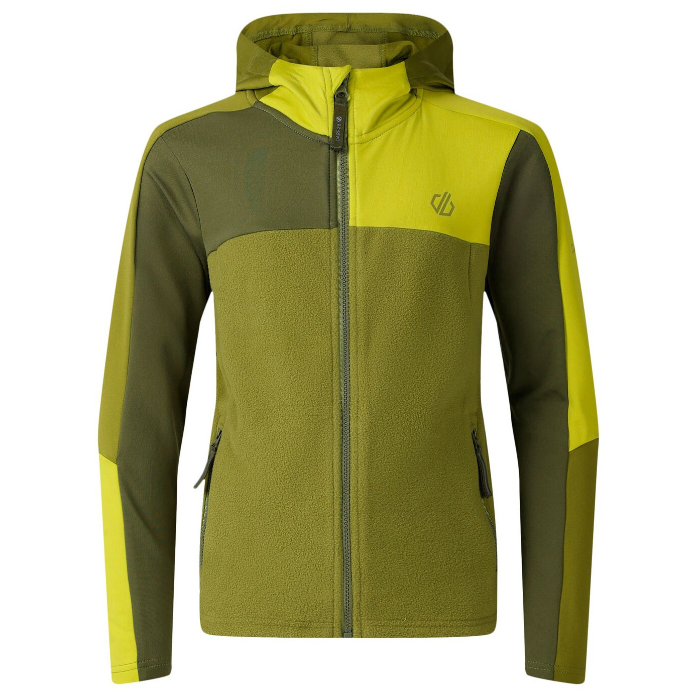 Kurtka dziecięca Dare 2b Thriving IV Stretch Midlayer Goldn Cypress Rozmiar dziecięcy: 98-104 / Kolor: zielony