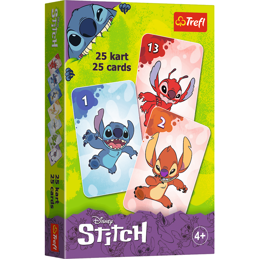 Trefl Karty Piotruś Lilo & Stitch, Stitch