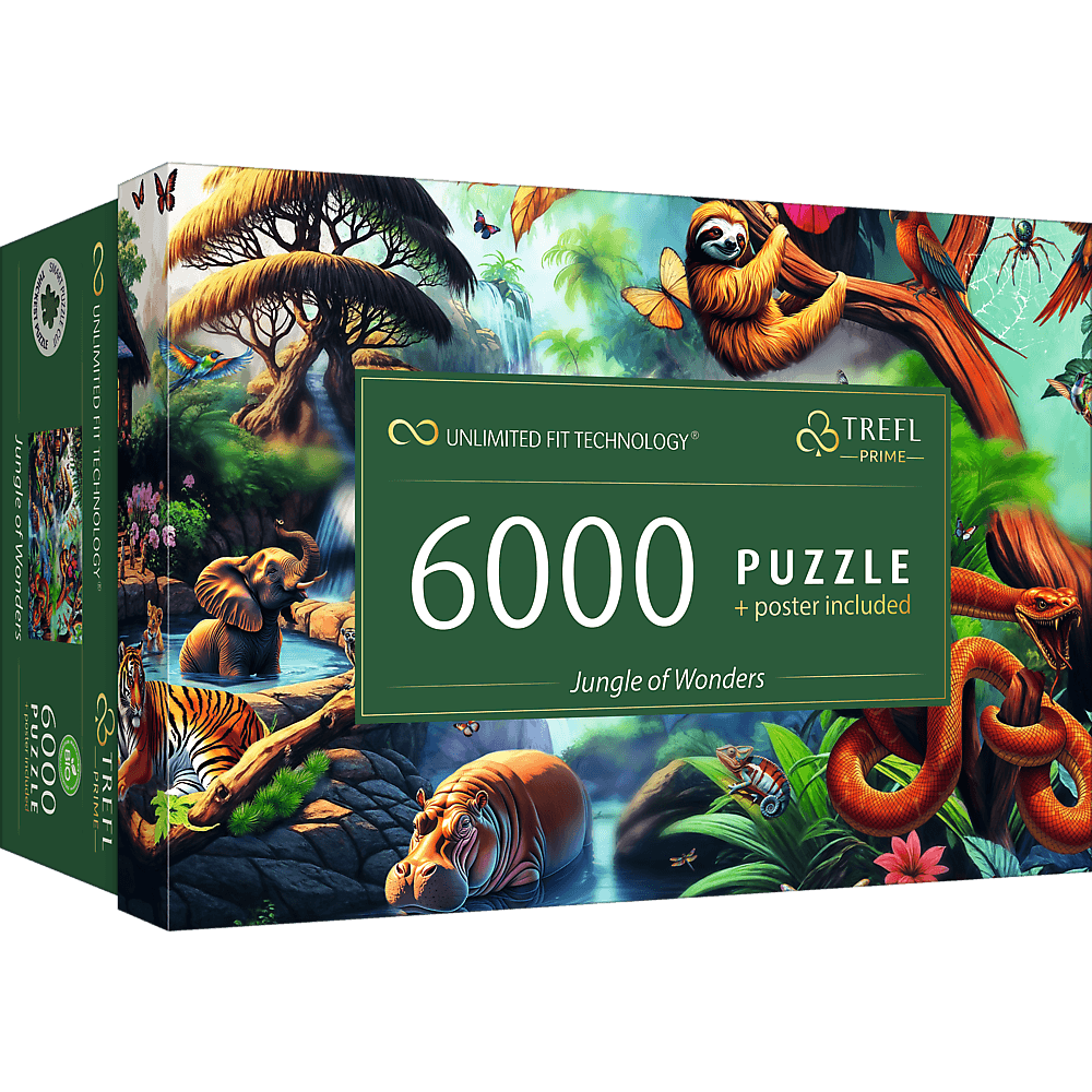 Trefl Puzzle Prime 6000 el. Jungle of Wonders