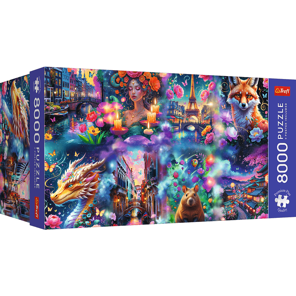 Trefl Puzzle Premium Plus Quality 8000 el. Colorful World