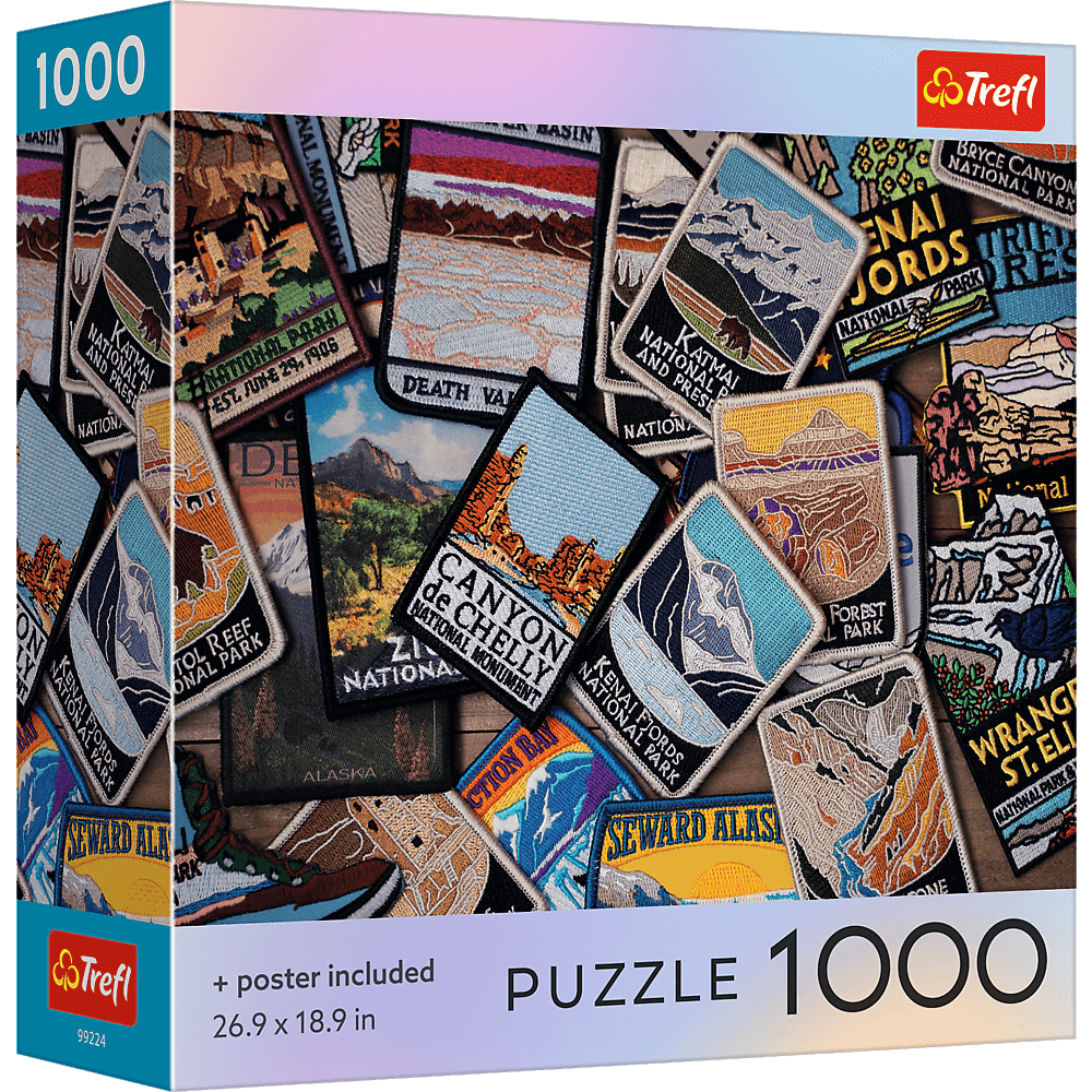 Trefl Puzzle 1000 el. USA Collection: American Souvenirs