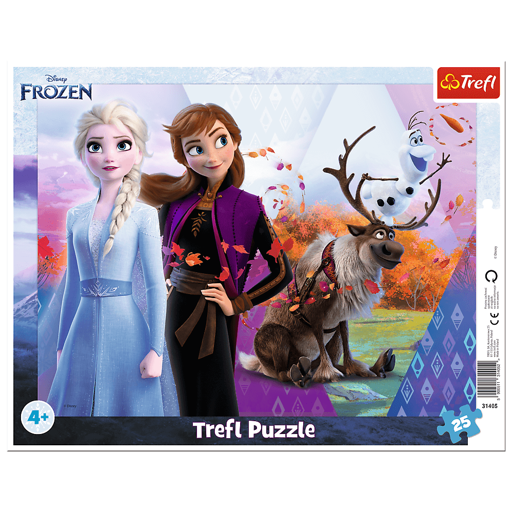 Trefl Puzzle ramkowe 25.el Frozen 2