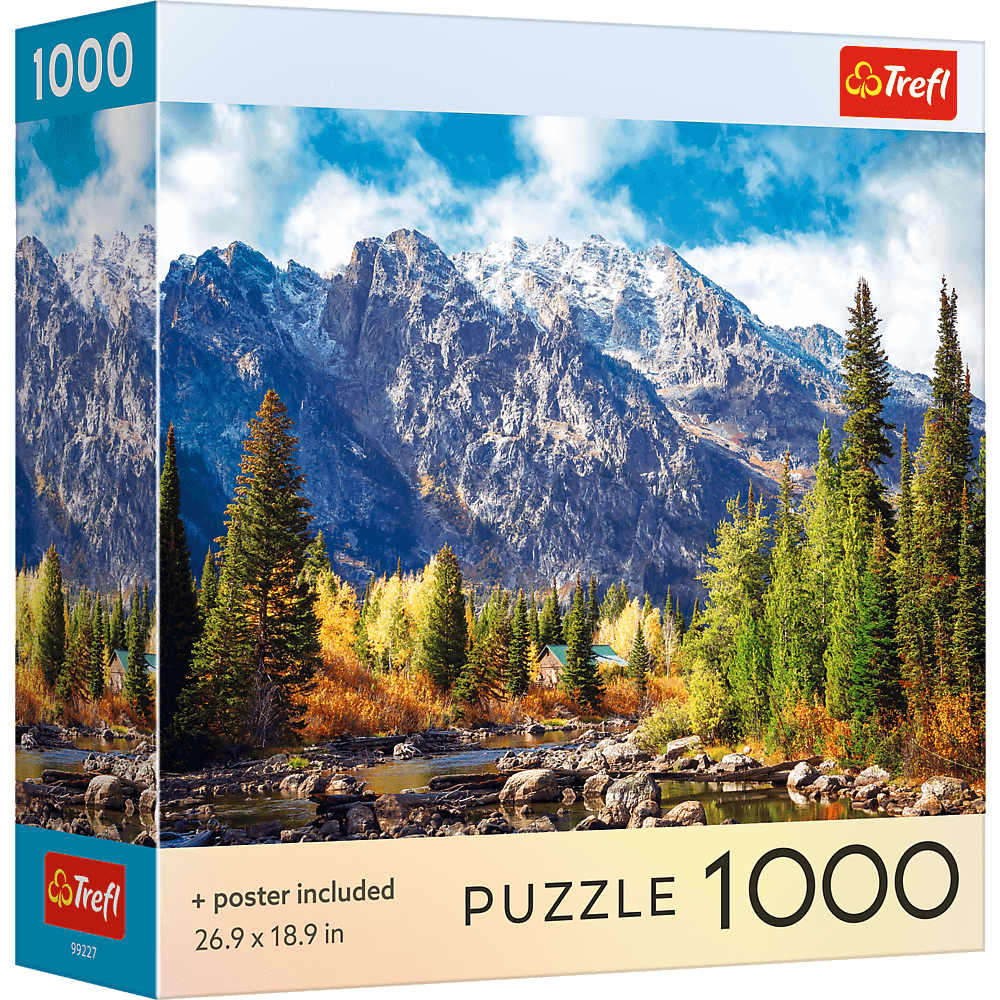 Trefl Puzzle 1000 el. USA Collection: Grand Teton National Park
