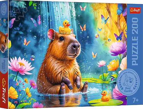 Trefl Puzzle 200 el. Kapibara