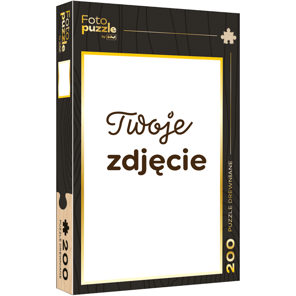 Trefl Foto Puzzle drewniane 200 el.