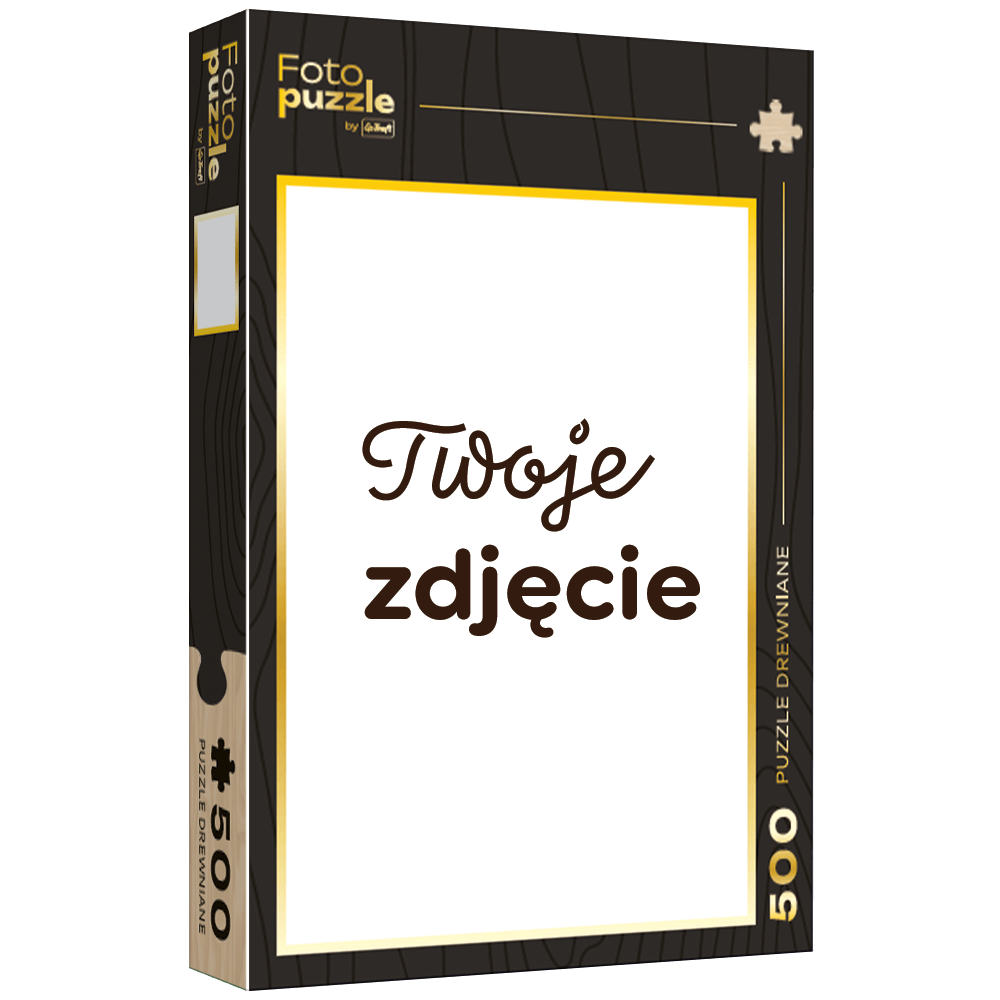 Trefl FotoTrefl Puzzle drewniane Trefl 500 el.