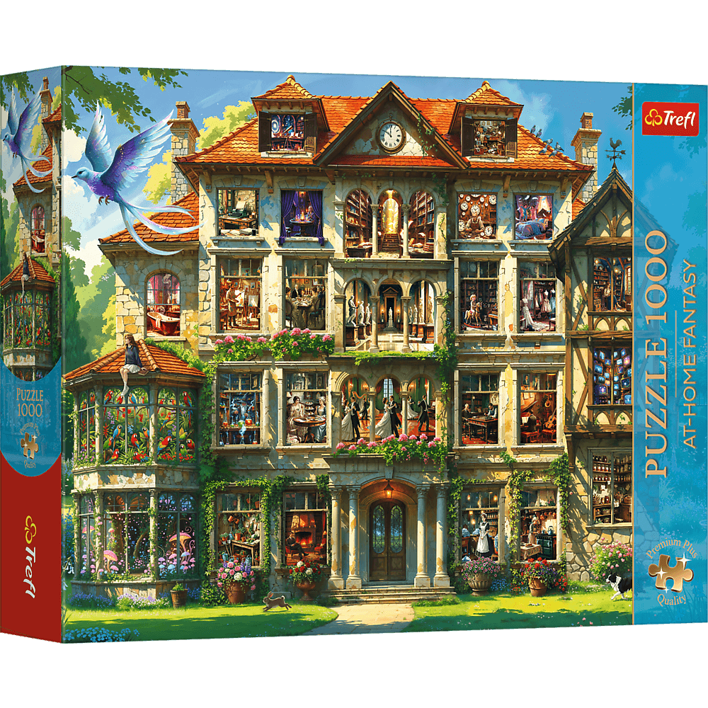 Trefl Puzzle Premium Plus Quality At-Home Fantasy 1000 el. Rezydencja pełna sekretów