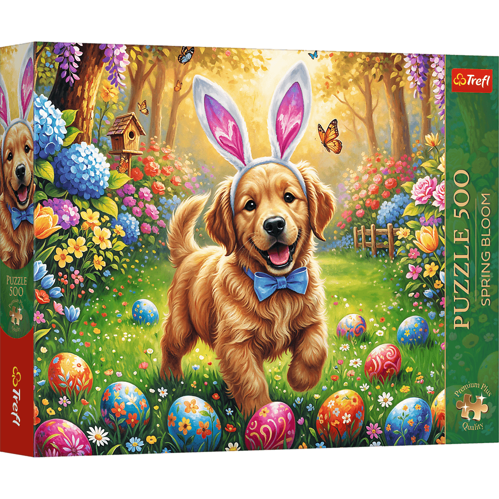 Trefl Puzzle Premium Plus Quality Spring Bloom 500 el. Wielkanocny piesek