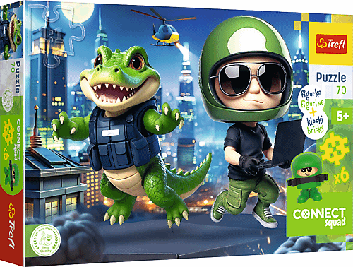 Trefl Puzzle Connect Squad 70 el. Connect Mark