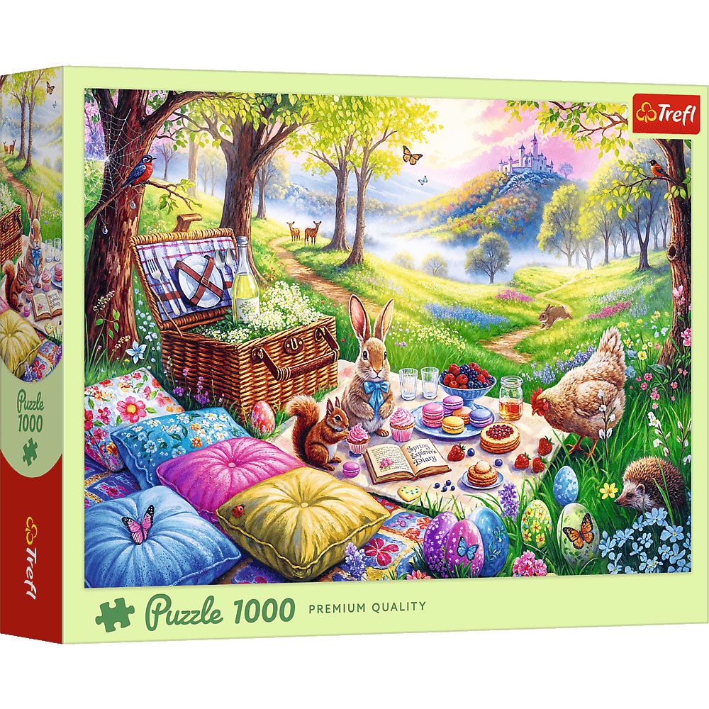 Trefl Puzzle 1000 el. Piknik na łące