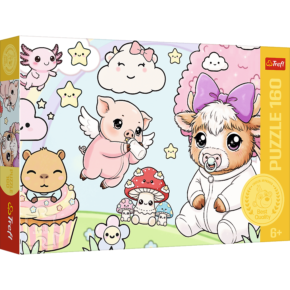 Trefl Puzzle 160 el. Zwierzaki maluchy
