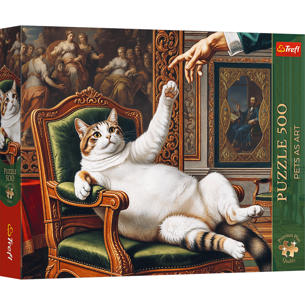 Trefl Puzzle Premium Plus Quality Pets as Art 500 el. Jego Puszysta Wysokość