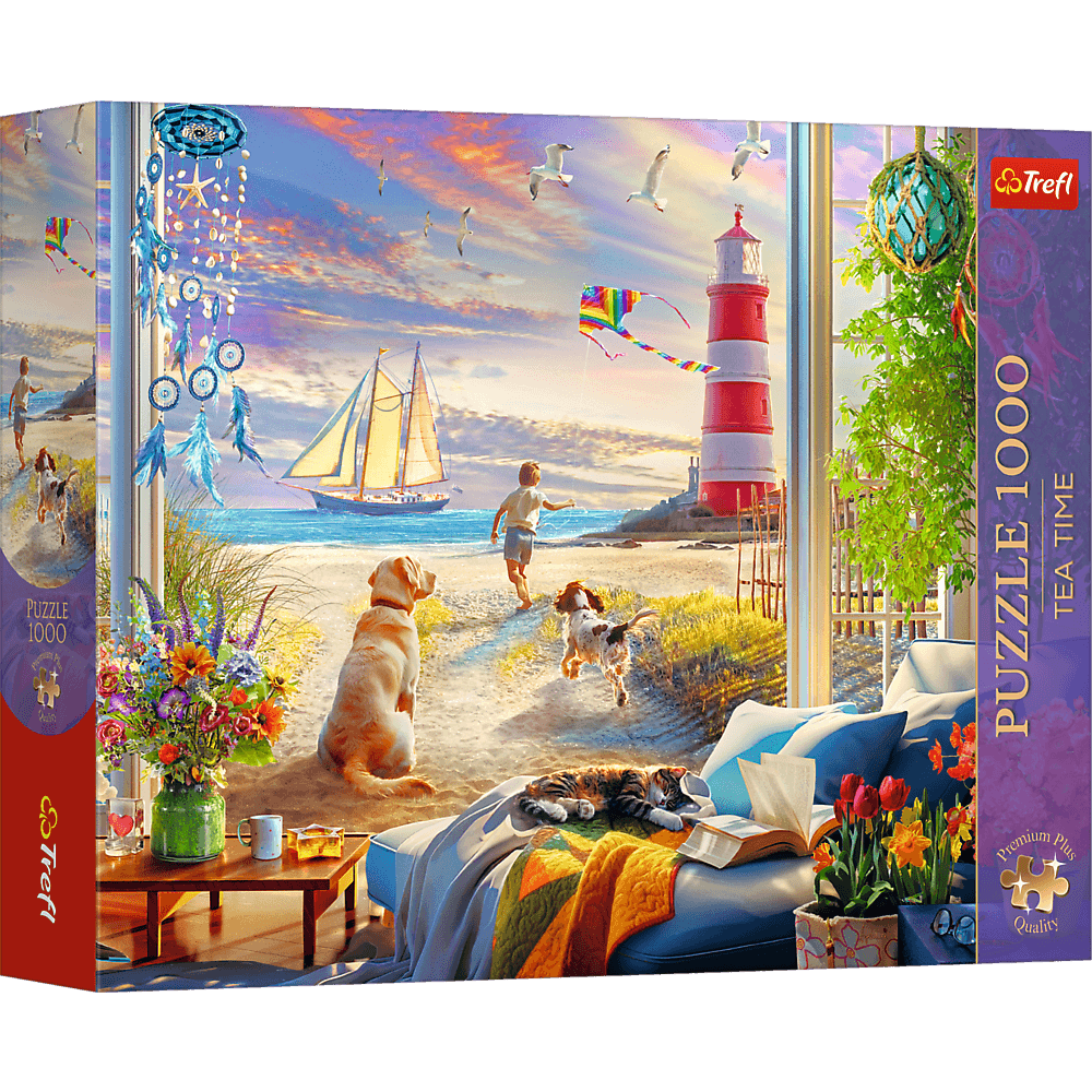 Trefl Puzzle Premium Plus Quality 1000 el. Tea Time: Letnia bryza