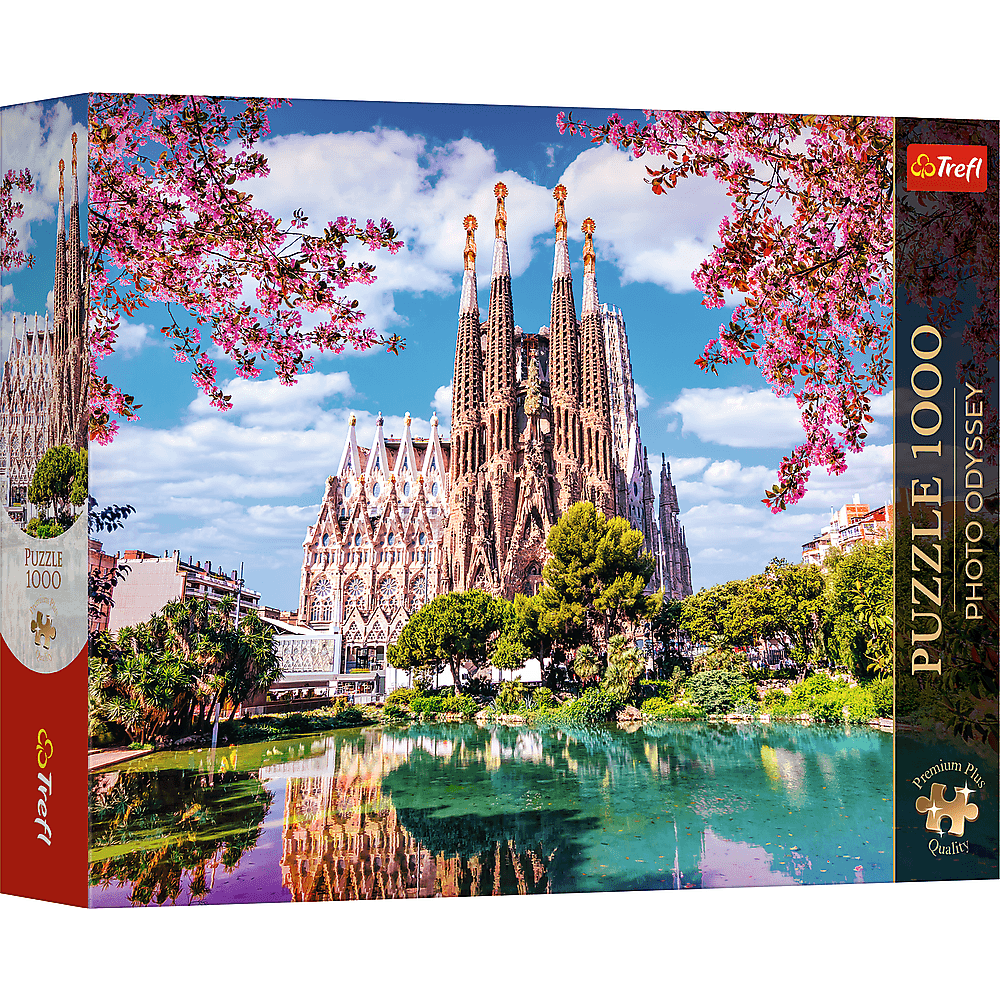 Trefl Puzzle Premium Plus Quality 1000 el. Photo Odyssey: Sagrada Família Barcelona Hiszpania