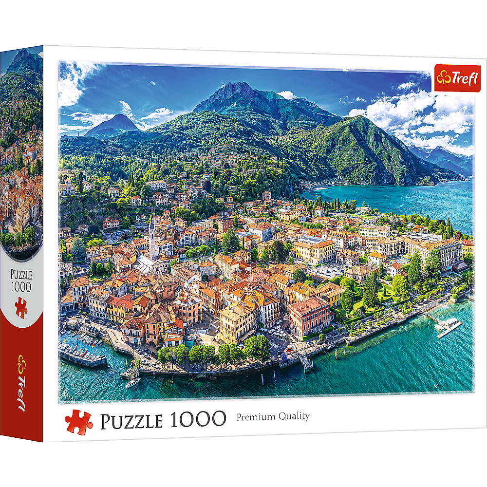 Trefl Puzzle 1000 el. Menaggio nad jeziorem Como Włochy