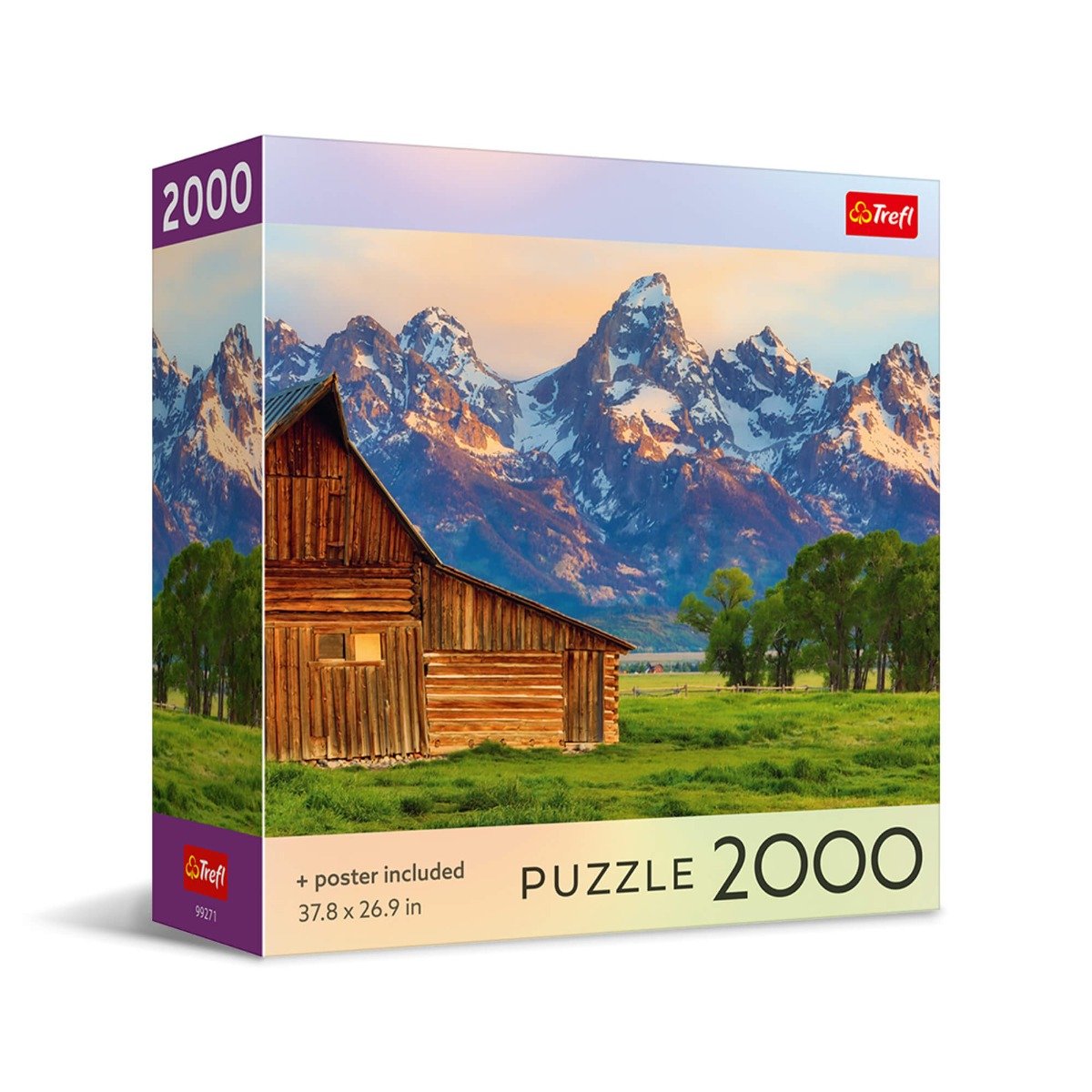 Trefl Puzzle 2000 el. USA Collection: View of the Teton Range