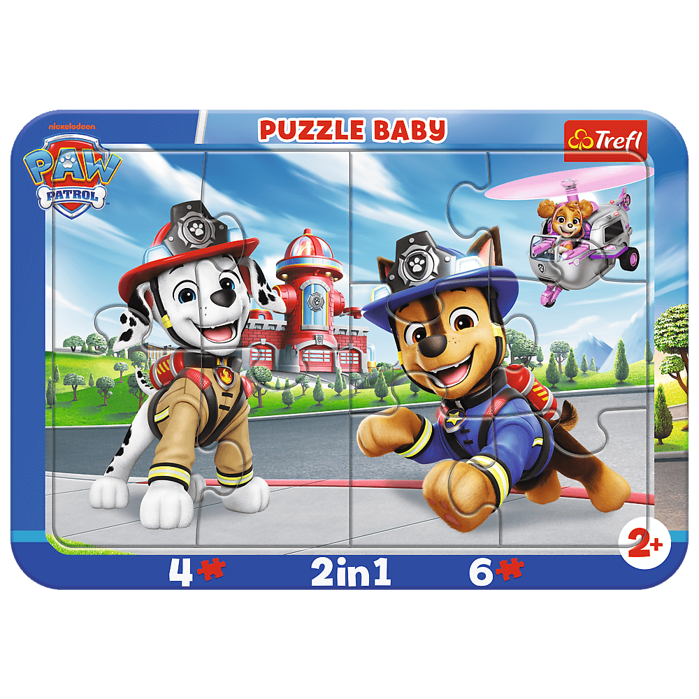 Trefl Puzzle ramkowe Baby Psi Patrol Pieseczki