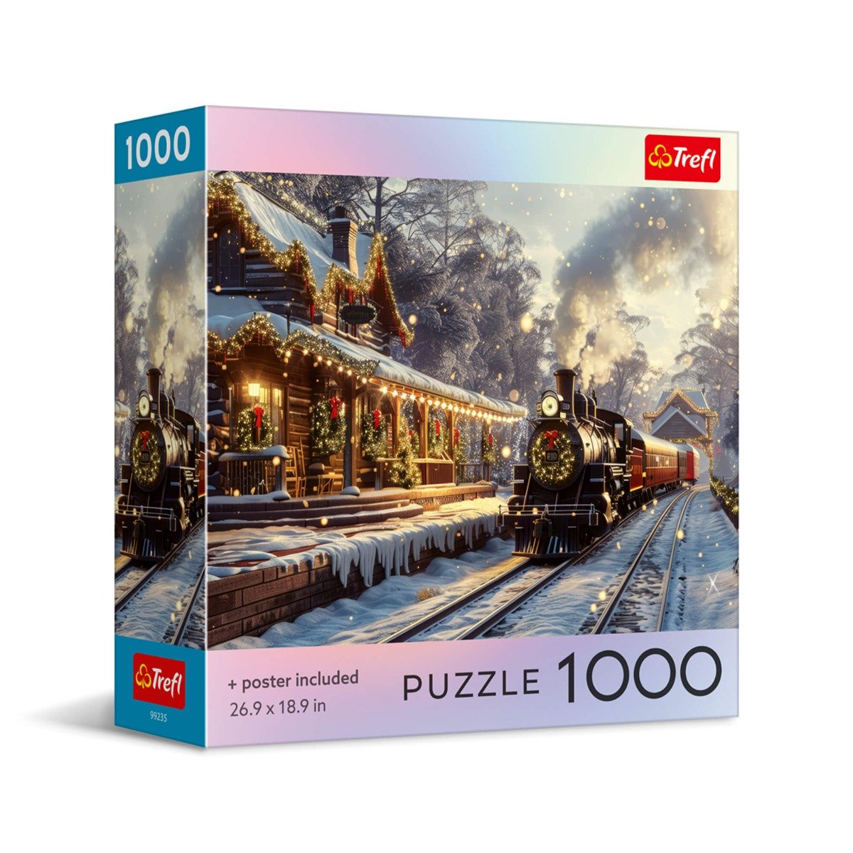 Trefl Puzzle 1000 el. USA Collection: Christmas Express