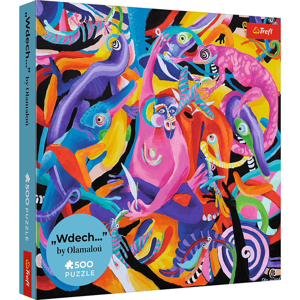 Trefl Puzzle artystyczne 500 el. ?Wdech?? by Olamaloú