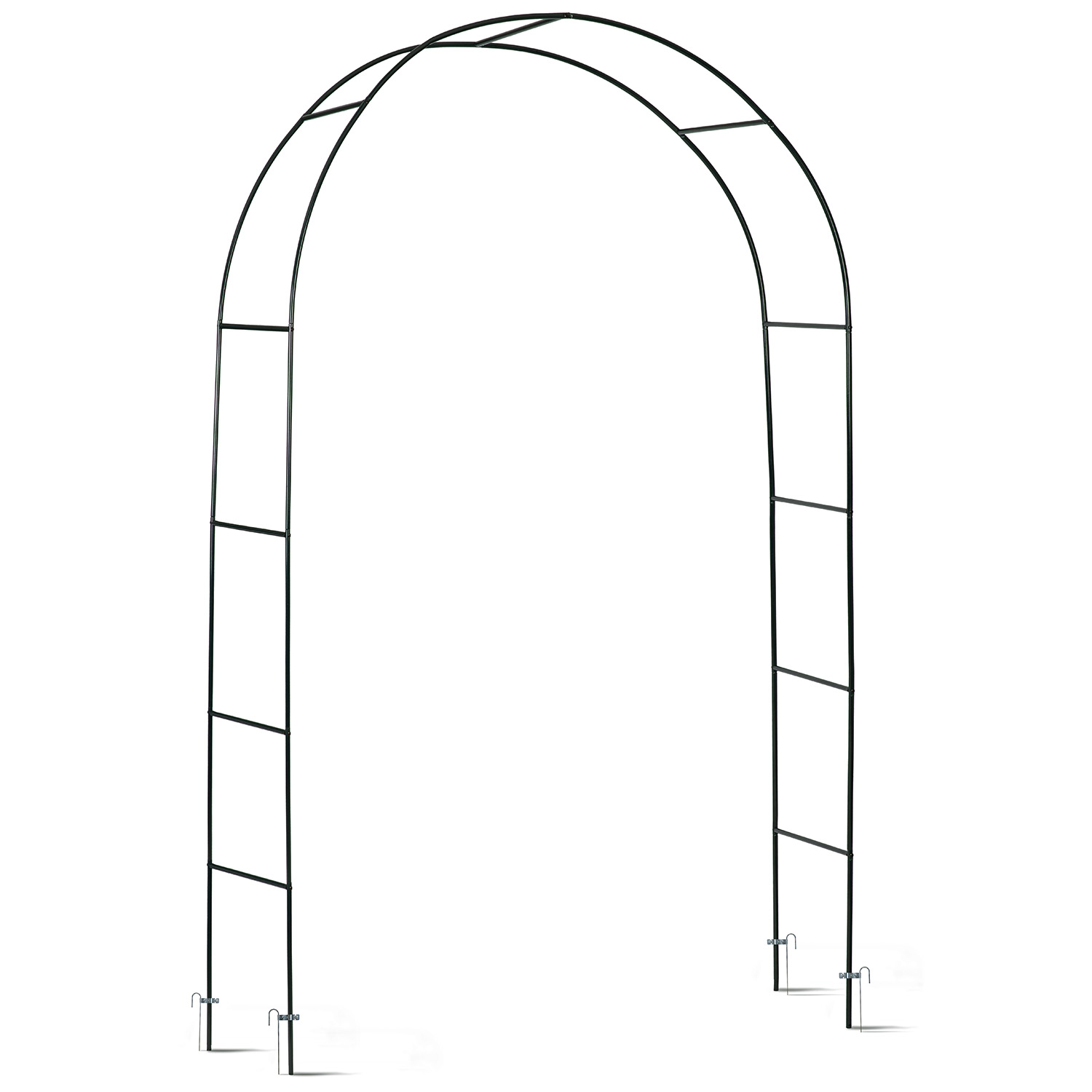 Plonos Pergola ogrodowa 240x140 cm, czarna
