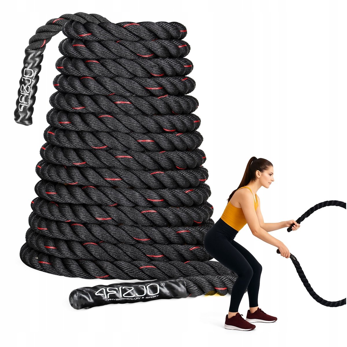 LINA crossfit TRENINGOWA power battle rope 12 m