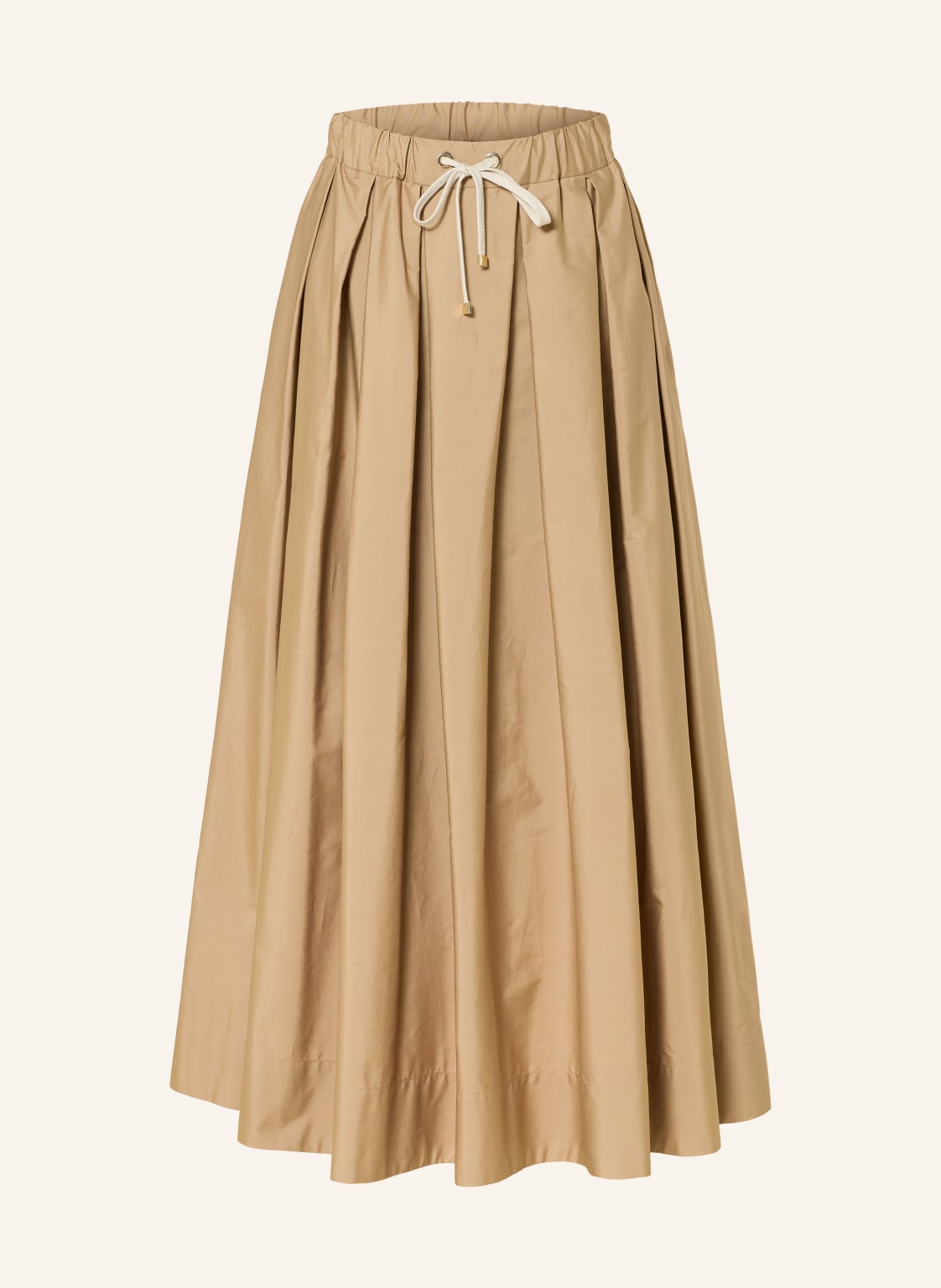 S Max Mara Spódnica Plisowana Pineta braun