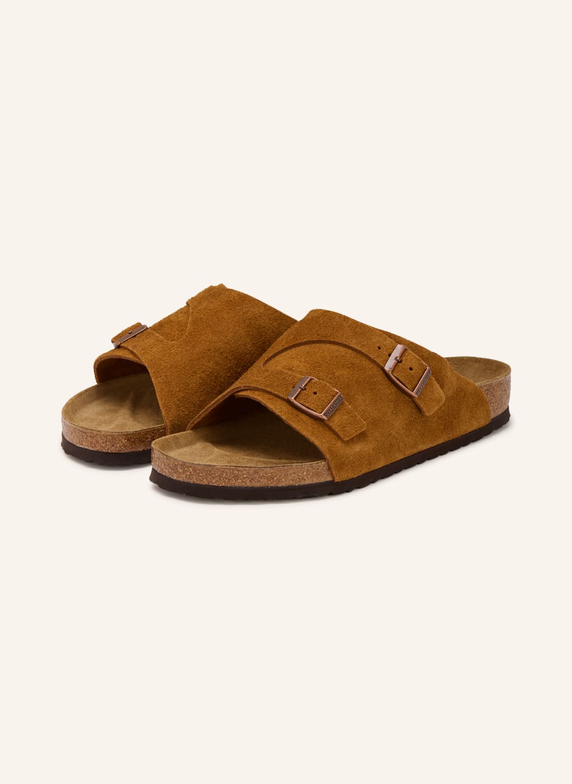 Birkenstock Klapki Zürich braun