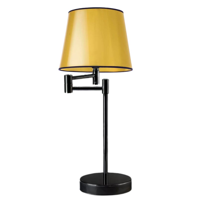 Lampka nocna przegubowa na biurko lampa biurkowa regulowana LED z abażurem stożek JUKON