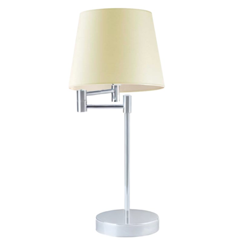 Lampka nocna przegubowa na biurko lampa biurkowa regulowana LED z abażurem stożek JUKON