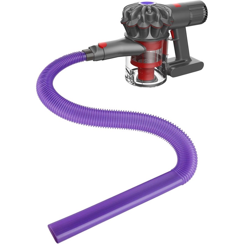 Dysza odkurzacza, kompatybilna z suszarkami do włosów i depilatorami Dyson V7, V8, V10, V11, V12 i V15, w kolorze fioletowym.