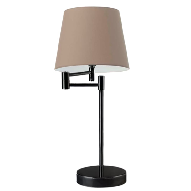 Lampka nocna przegubowa na biurko lampa biurkowa regulowana LED z abażurem stożek JUKON