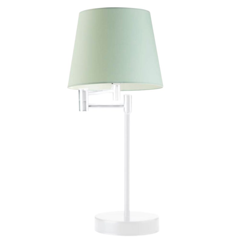 Lampka nocna przegubowa na biurko lampa biurkowa regulowana LED z abażurem stożek JUKON