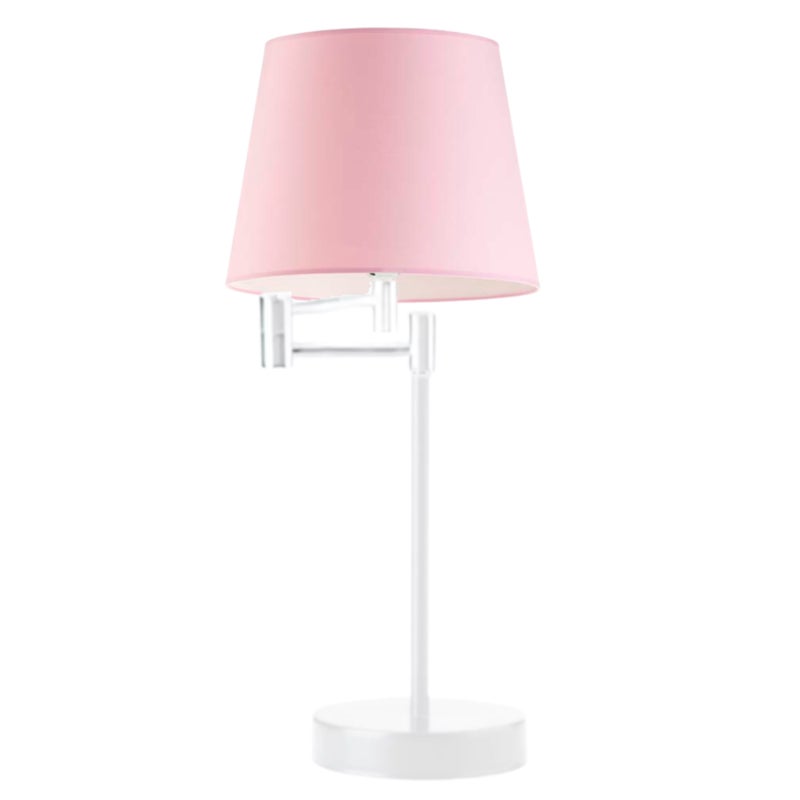 Lampka nocna przegubowa na biurko lampa biurkowa regulowana LED z abażurem stożek JUKON