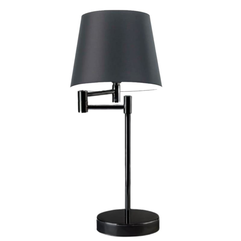 Lampka nocna przegubowa na biurko lampa biurkowa regulowana LED z abażurem stożek JUKON