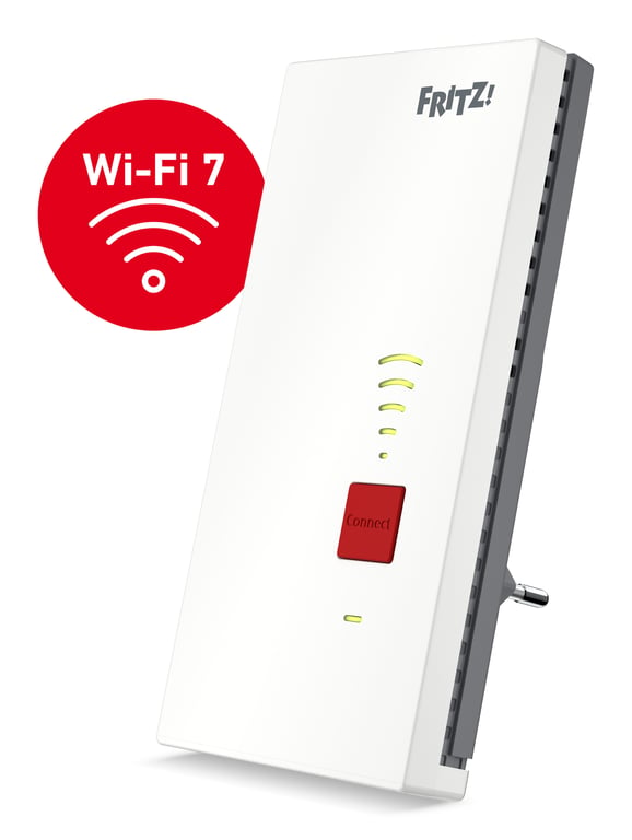 Repeater FRITZ! 2700 International Wzmacniacz sieciowy 6500 Mbit/s Biały