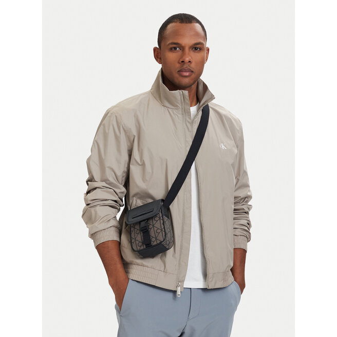 Saszetka Calvin Klein Mixed Emblem Aop LV04D3527G Beżowy