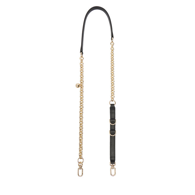 Wymienny pasek do torebki Furla Delia Chain WK00593 BX3756 CN O6000 Czarny