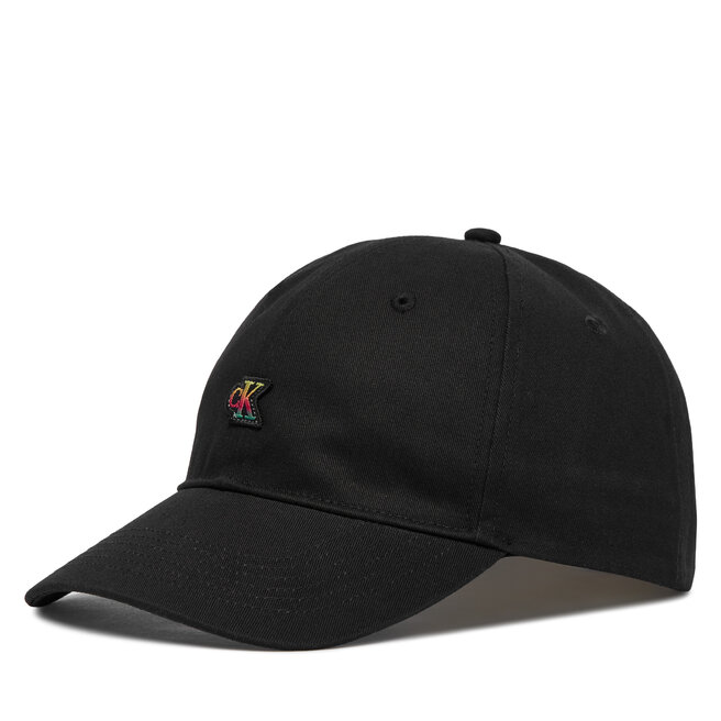 Czapka z daszkiem Calvin Klein Iridecent LV04D5133G Czarny